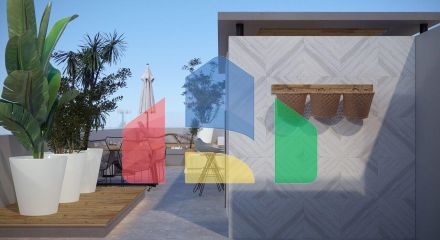 Квартира 2+1 loft - Penthouse 142 м2 c большой террасой на крыше 53 м2 в Эсентепе