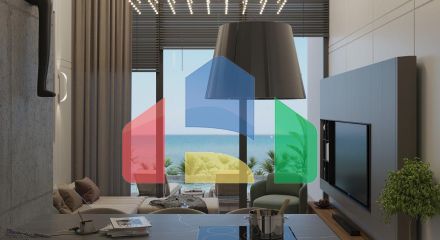 Квартира 2+1 loft - Penthouse 142 м2 c большой террасой на крыше 53 м2 в Эсентепе