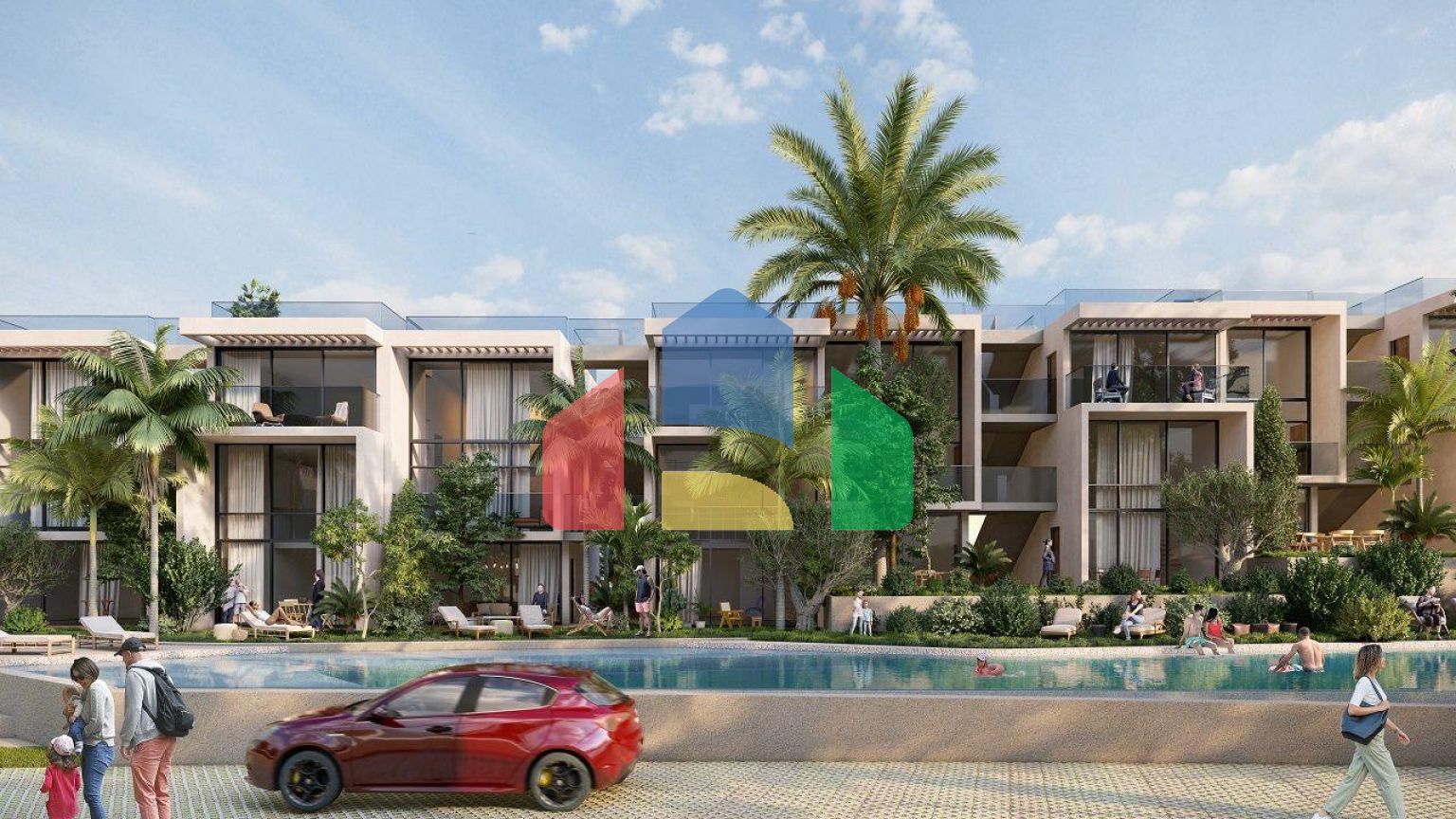 Вилла Luxury 4+1 (273 м2 ) на первой береговой линии в Эсентепе