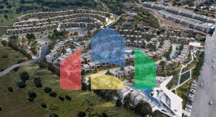 Вилла Luxury 4+1 (273 м2 ) на первой береговой линии в Эсентепе