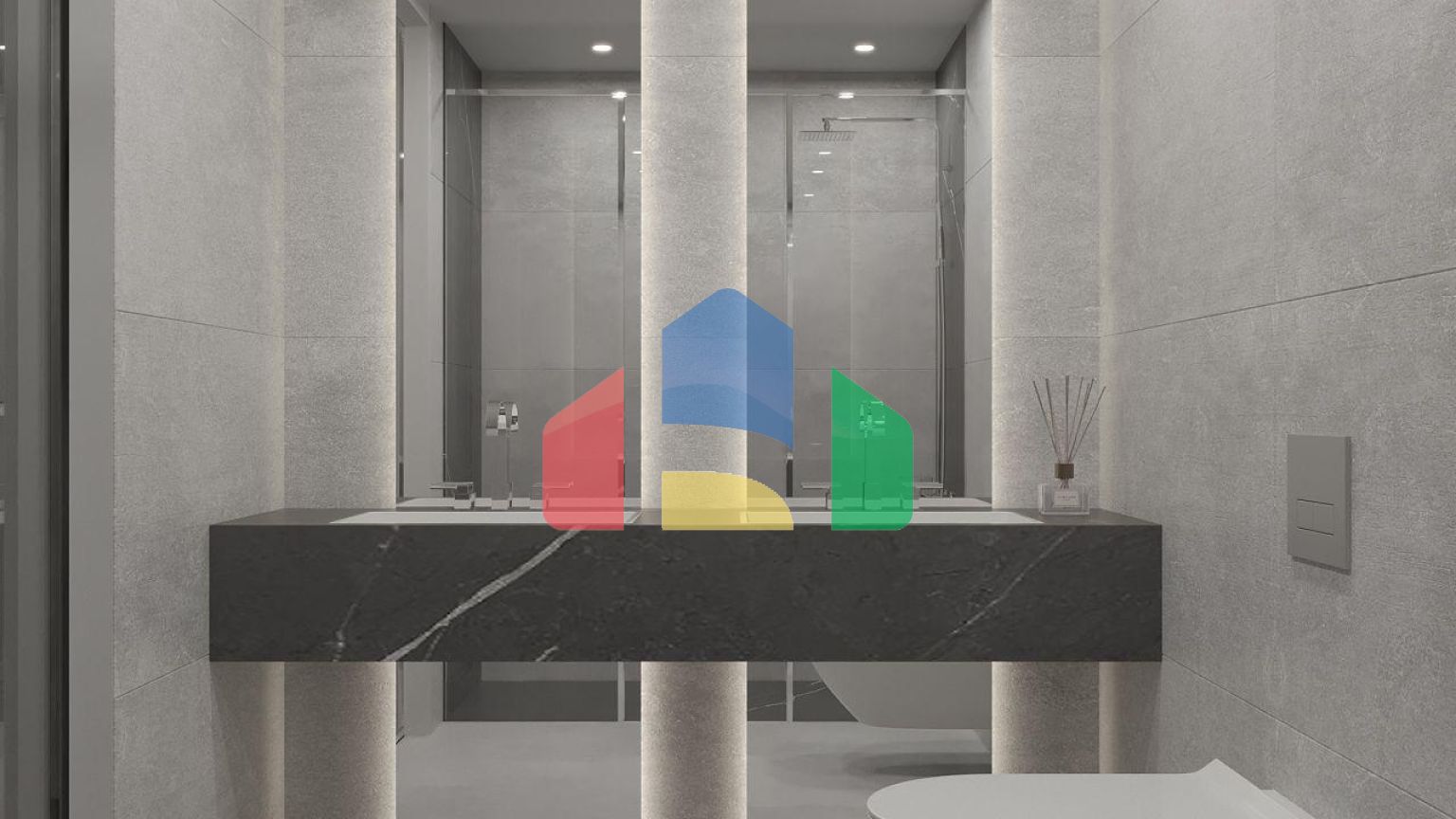 Вилла Luxury 4+1 (273 м2 ) на первой береговой линии в Эсентепе