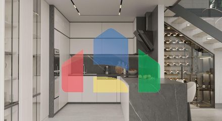 Вилла Luxury 4+1 (273 м2 ) на первой береговой линии в Эсентепе