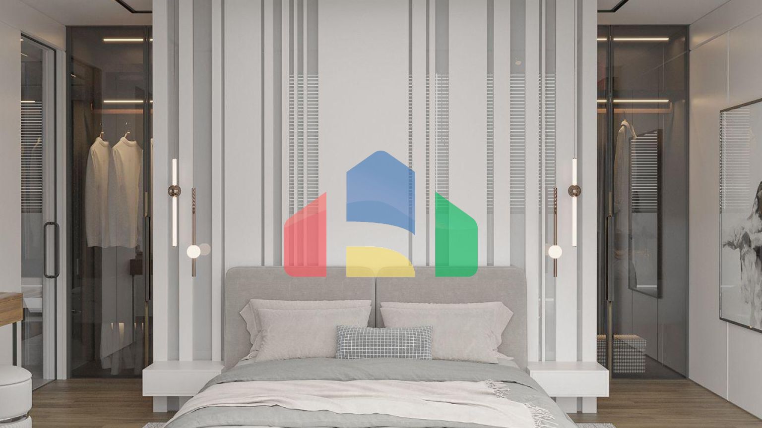 Вилла Luxury 4+1 (273 м2 ) на первой береговой линии в Эсентепе