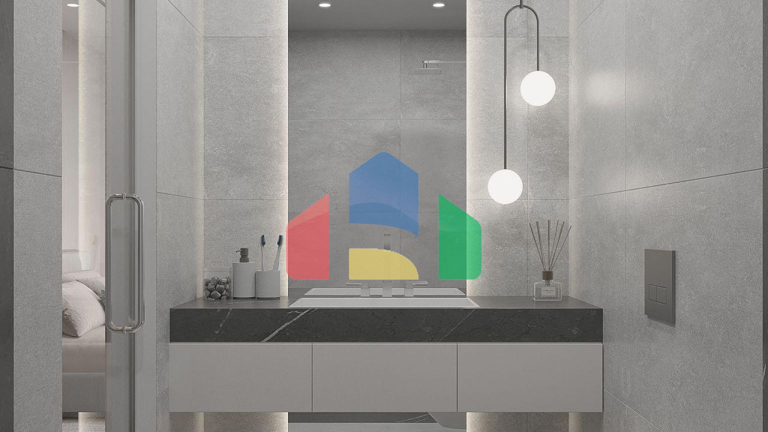 Вилла Luxury 4+1 (273 м2 ) на первой береговой линии в Эсентепе