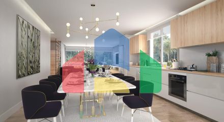 Вилла 4+1 (184 м2) в новом комплексе в Лапте