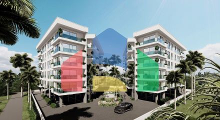 Квартира 3+1 (90 м2) в центре Кирении