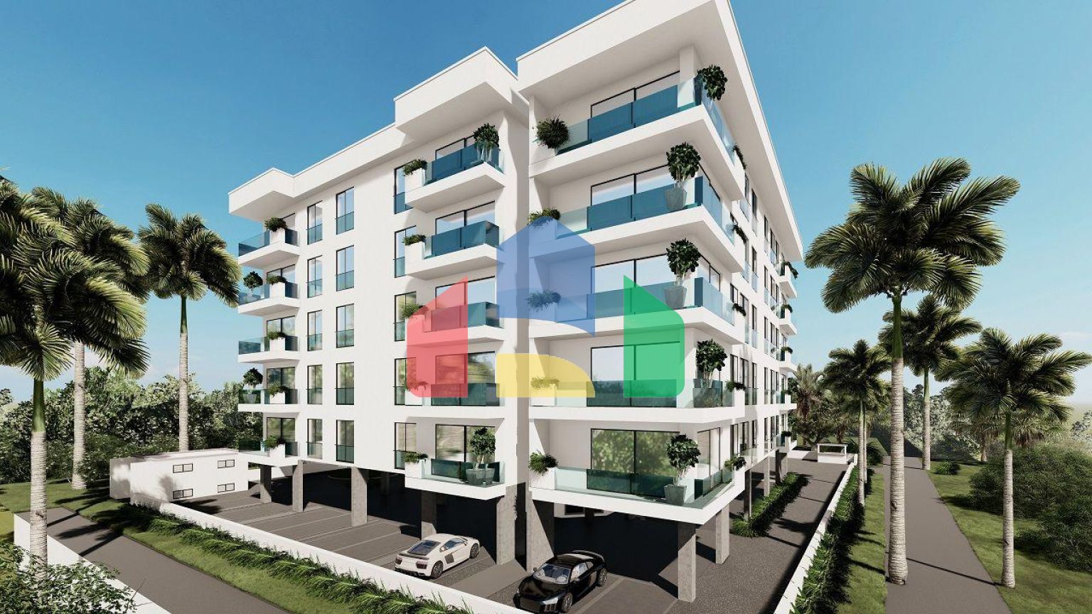 Квартира 3+1 (90 м2) в центре Кирении