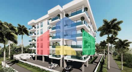 Квартира 3+1 (90 м2) в центре Кирении