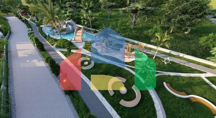 Квартира 2+1 (74 м2) с террасой на крыше в уютном комплексе в Алсанджаке Квартира 2+1 (74 м2) с террасой на крыше в уютном комплексе в Алсанджаке