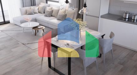 Квартира 1+1 (87 м2 ) в красивом комплексе на берегу моря