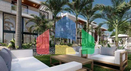 Apartment 2 + 1 Loft (138 m2) with a large terrace in a beautiful complex by the sea