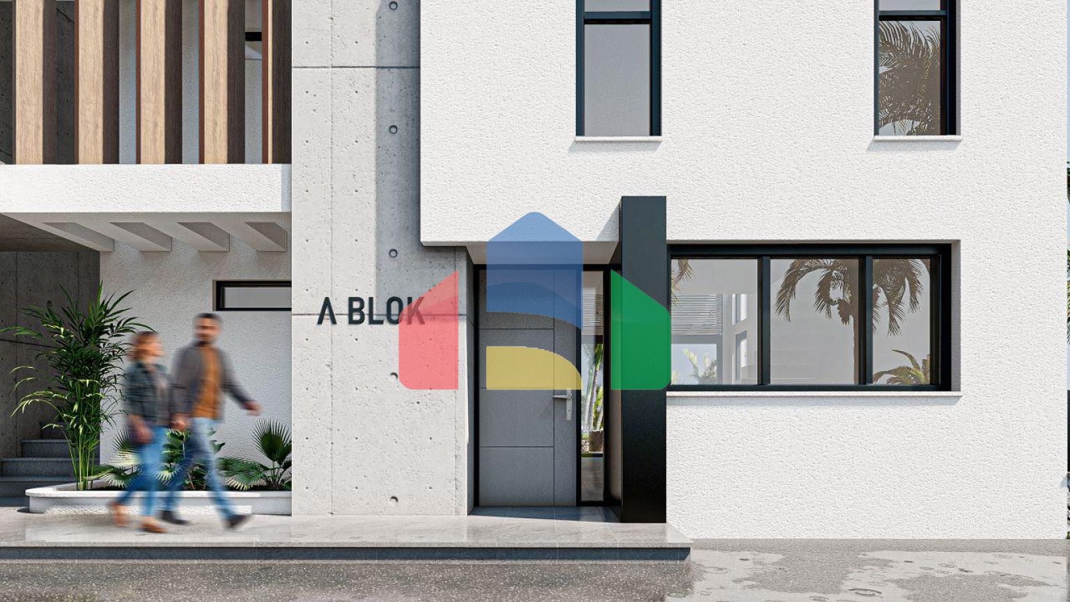 Квартира 2+1 Loft (138 м2 ) с большой террасой в красивом комплексе на берегу моря