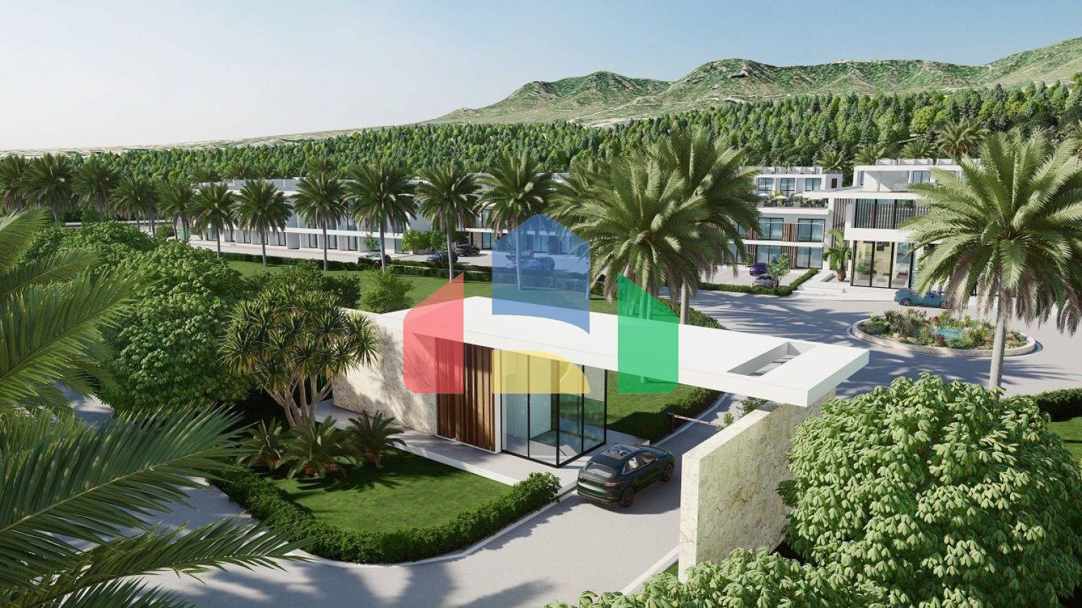 Квартира Loft 1+1 Penthouse 58 м2 в новом и красивом комплексе в Эсентепе