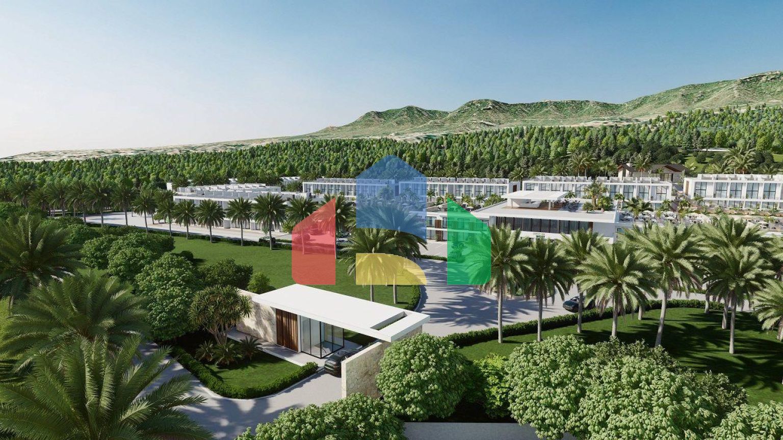 Квартира Loft 1+1 Penthouse 58 м2 в новом и красивом комплексе в Эсентепе