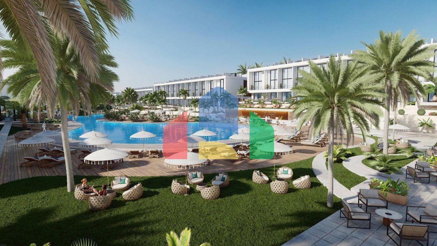 Квартира Loft 1+1 Penthouse 58 м2 в новом и красивом комплексе в Эсентепе