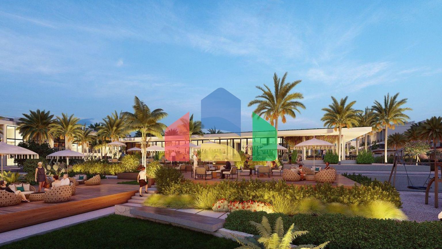 Квартира 2+1 (74 м2) с собственным садом в Эсентепе