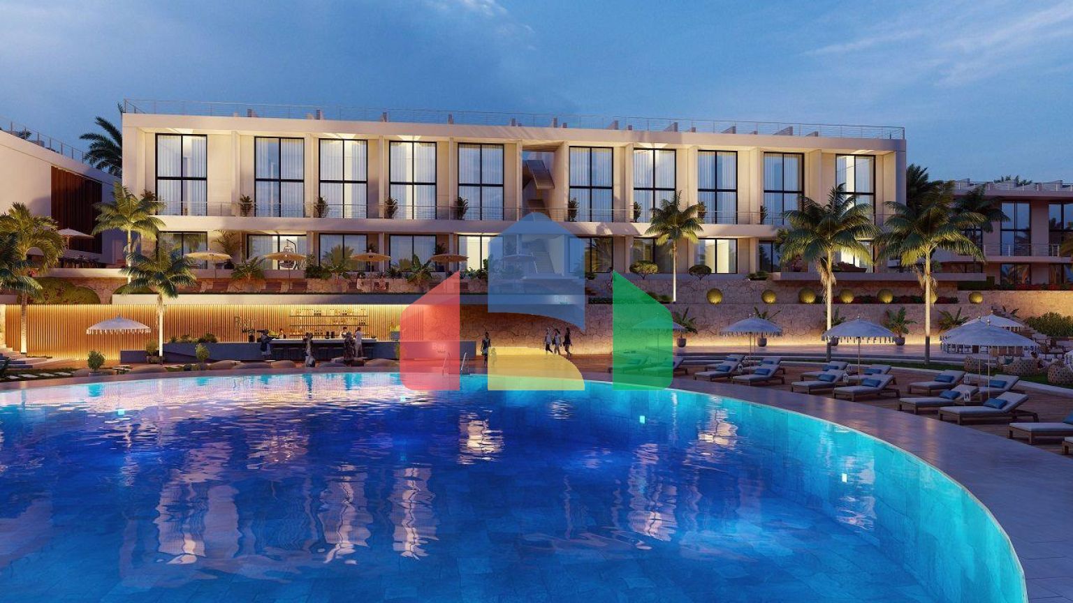 Квартира 2+1 Penthouse 58 м2 в новом и красивом комплексе в Эсентепе