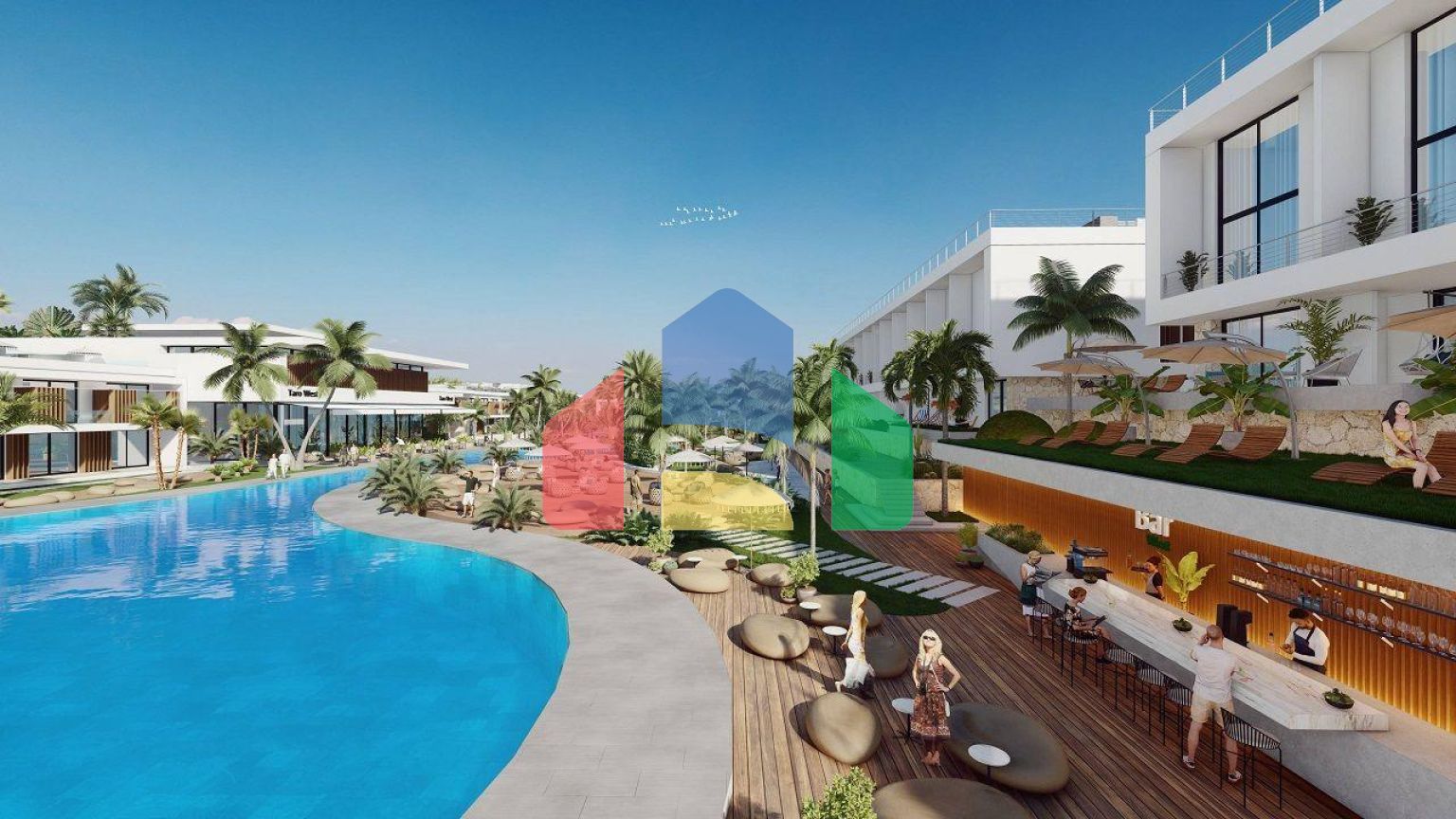 Квартира 2+1 Penthouse 58 м2 в новом и красивом комплексе в Эсентепе