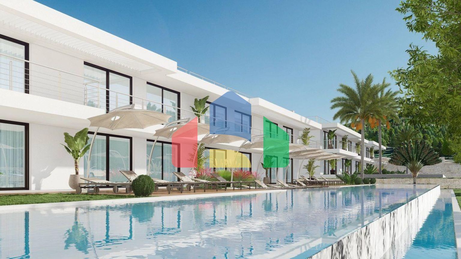 Квартира 2+1 Penthouse 58 м2 в новом и красивом комплексе в Эсентепе