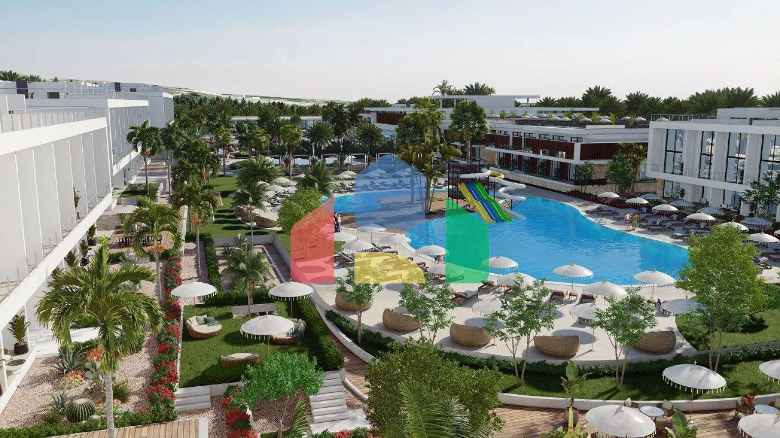 Четырехкомнатная квартира 118 м2 с большой террасой и собственным садом 