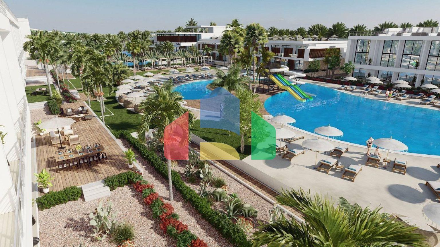 Четырехкомнатная квартира 118 м2 с большой террасой и собственным садом 