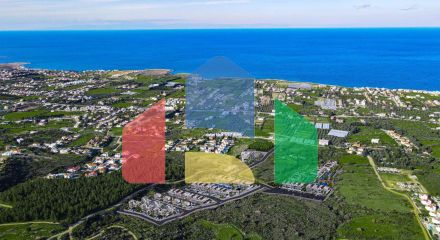 Студия 60 м2 с собственным садом 10 м2 в новом комплексе с видом на море и горы 