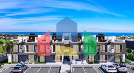 2-комнатный Penthouse 133 м2 с террасой на крыше 58 м2 в новом комплексе в Лапте
