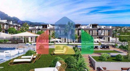2-комнатный Penthouse 133 м2 с террасой на крыше 58 м2 в новом комплексе в Лапте