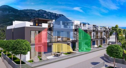 2-комнатный Penthouse 133 м2 с террасой на крыше 58 м2 в новом комплексе в Лапте