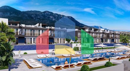 Квартира 2+1 (93 м2) с собственным садом 15 м2 в новом комплексе в Лапте