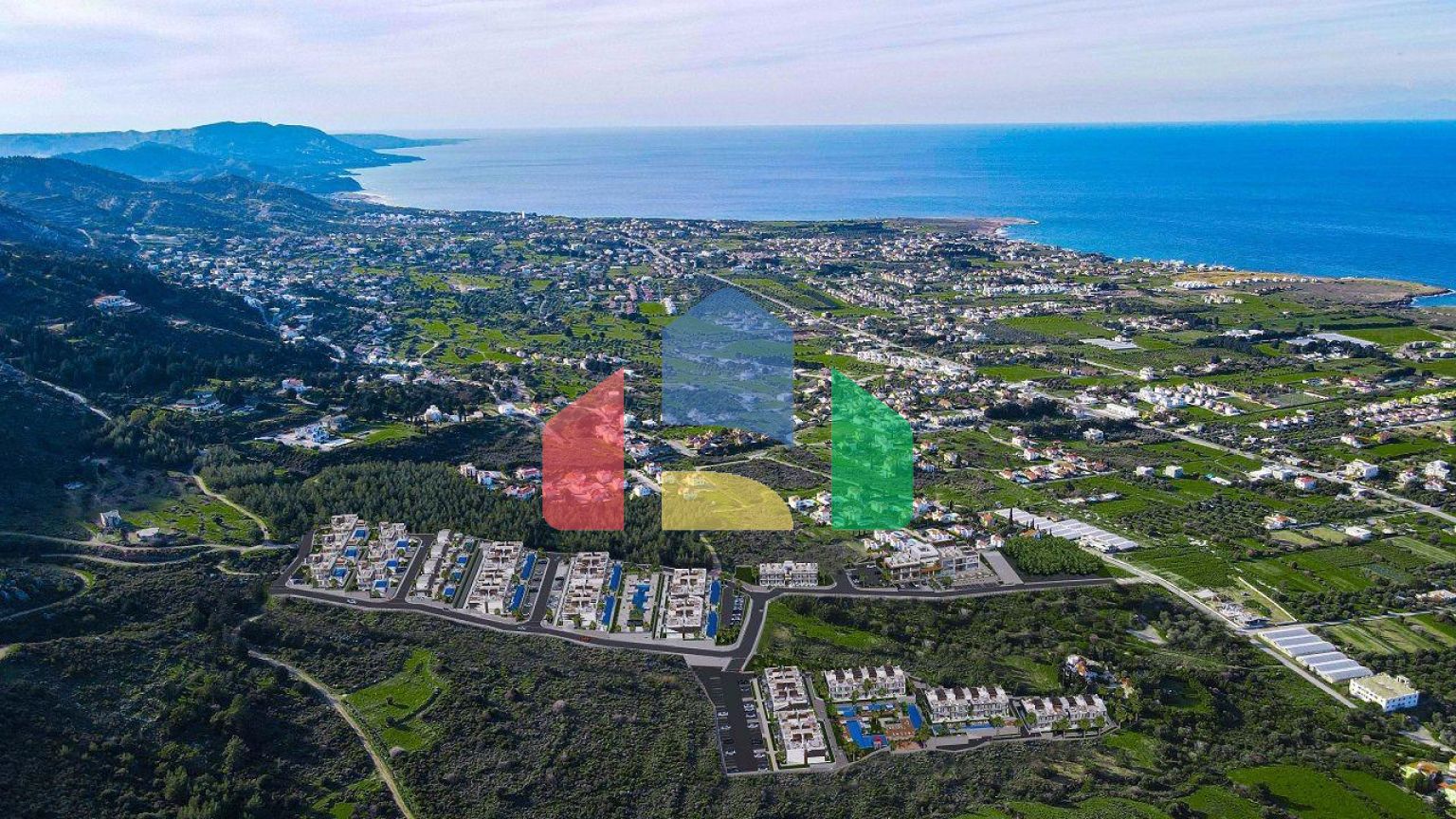 Квартира 2+1 (93 м2) с собственным садом 15 м2 в новом комплексе в Лапте