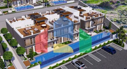 Квартира Penthouse 2+1 (90 м2) в новом комплексе в Лапте