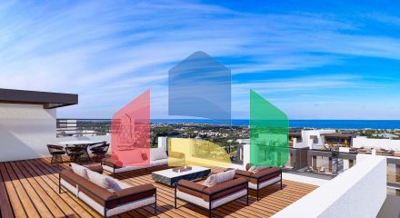 Квартира Penthouse 2+1 (90 м2) в новом комплексе в Лапте