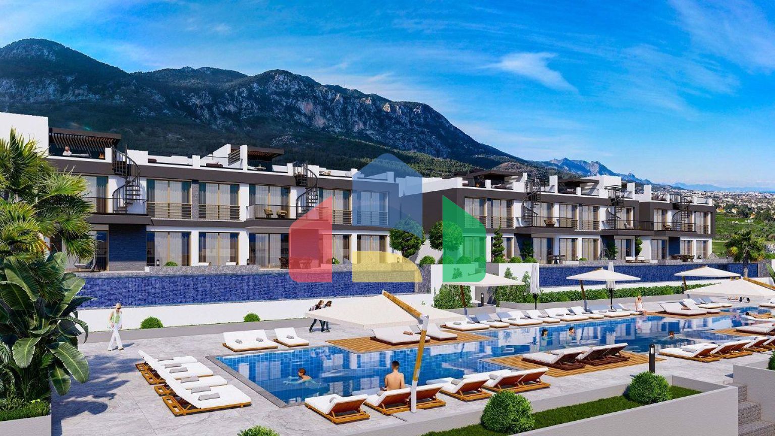 Квартира Penthouse 2+1 (90 м2) в новом комплексе в Лапте