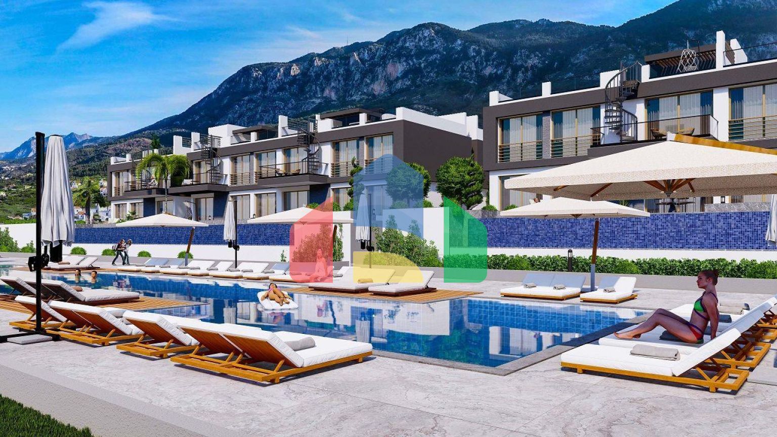 Квартира Penthouse 2+1 (90 м2) в новом комплексе в Лапте