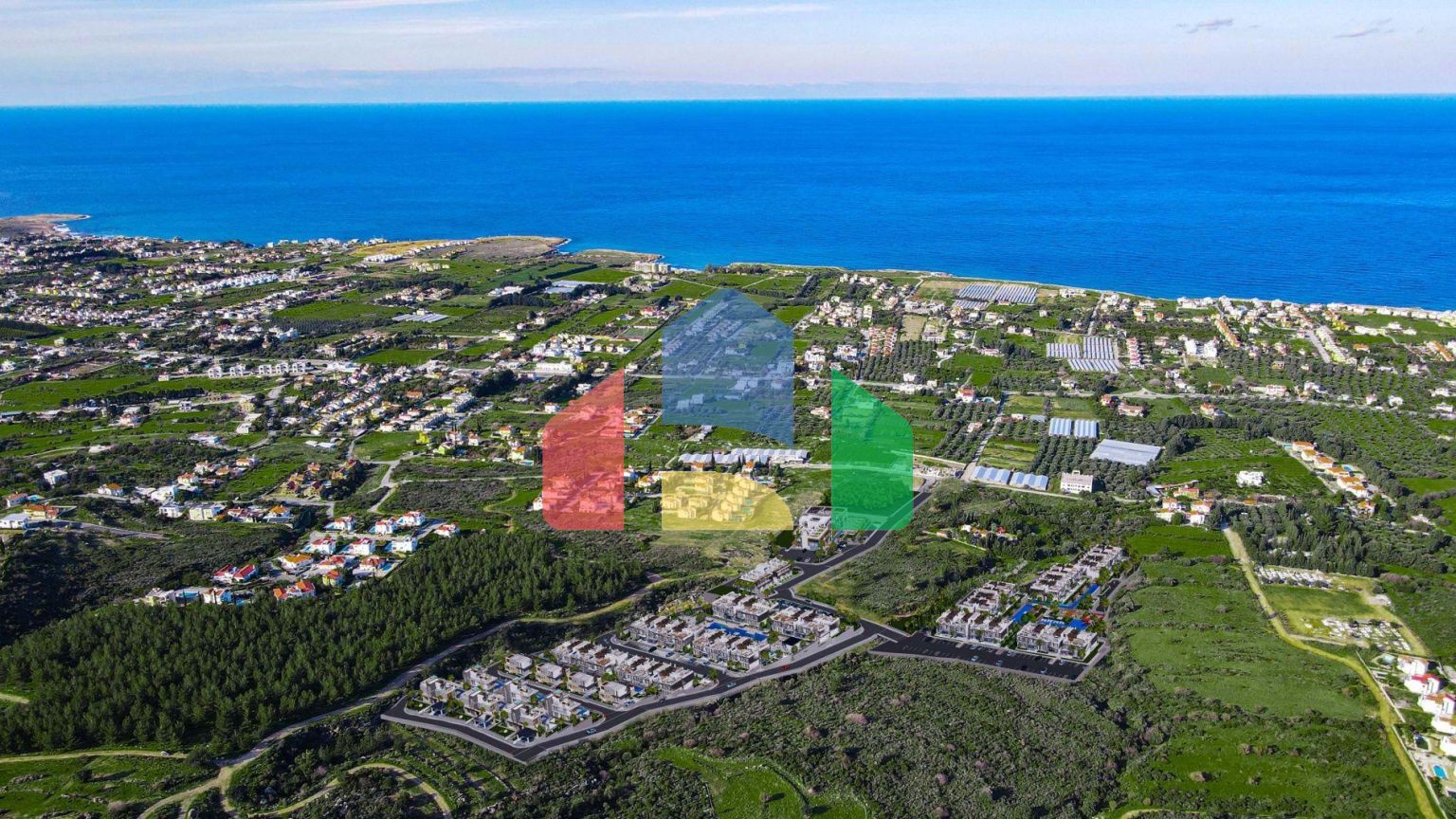 Квартира 3+1 (130 м2) с садом в новом комплексе в Лапте