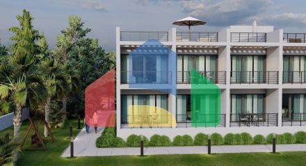 Студия 43 м2 в красивом комплексе в 500 метрах от моря