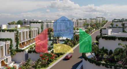 Студия 43 м2 в красивом комплексе в 500 метрах от моря