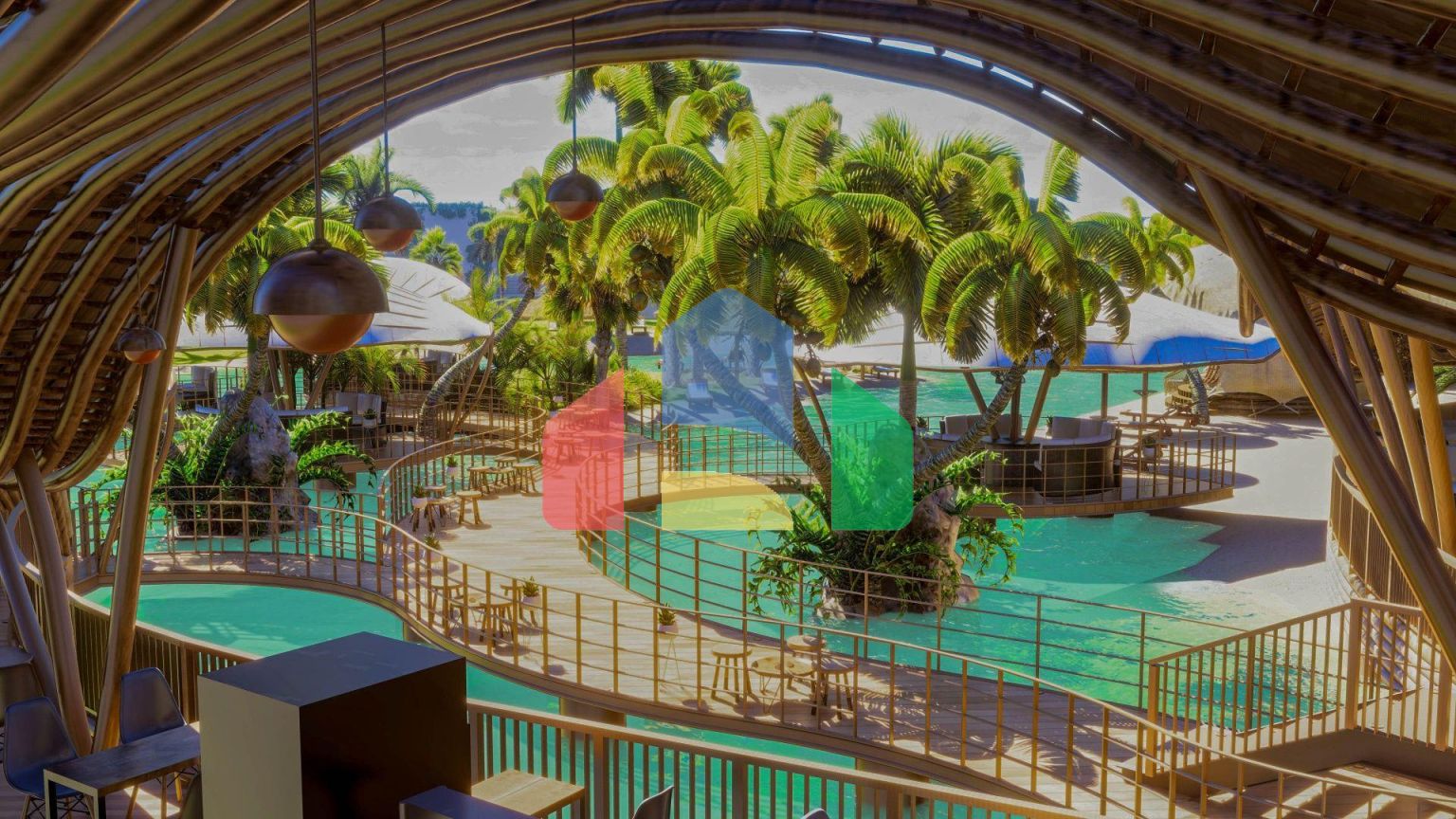 Студия 43 м2 в красивом комплексе в 500 метрах от моря