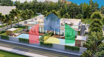 Студия 43 м2 в красивом комплексе в 500 метрах от моря