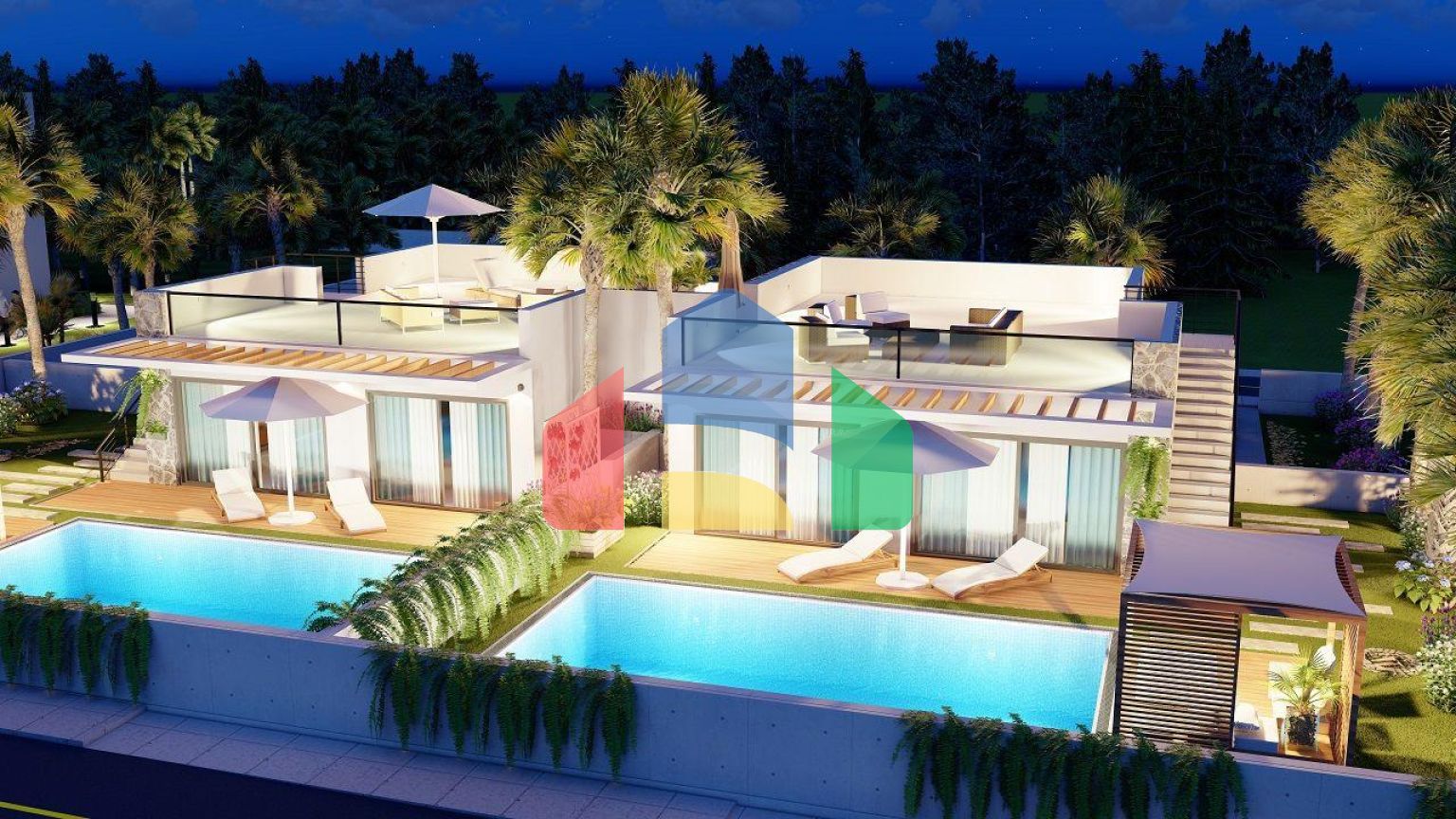 Студия 43 м2 в красивом комплексе в 500 метрах от моря