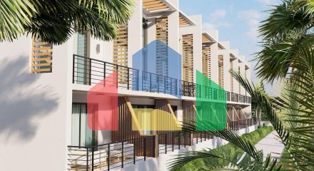 Студия Penthouse 78 м2 в красивом комплексе в 500 метрах от моря