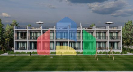 Двухкомнатная квартира 60 м2 в красивом комплексе в 500 метрах от моря Двухкомнатная квартира 60 м2 в красивом комплексе в 500 метрах от моря