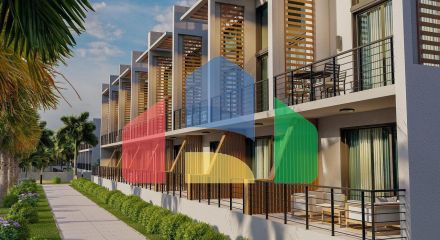 Двухкомнатная квартира 60 м2 в красивом комплексе в 500 метрах от моря Двухкомнатная квартира 60 м2 в красивом комплексе в 500 метрах от моря