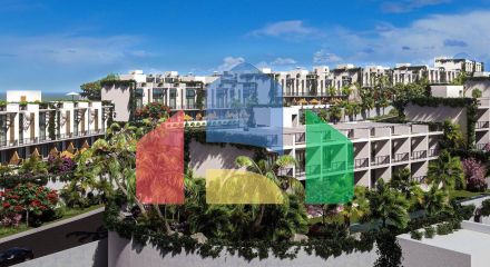 Двухкомнатная квартира 60 м2 в красивом комплексе в 500 метрах от моря Двухкомнатная квартира 60 м2 в красивом комплексе в 500 метрах от моря