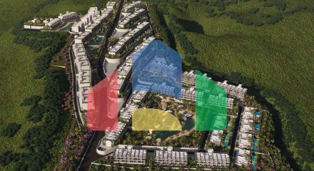 Трехкомнатная квартира Penthouse 135 м2 в красивом комплексе в 500 метрах от моря