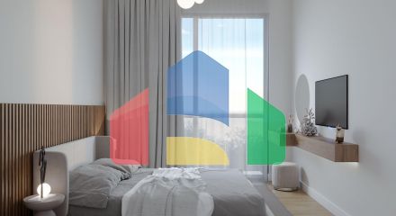 Квартира 1+1 Penthouse 60 м2 с двумя террасами в Каршияке