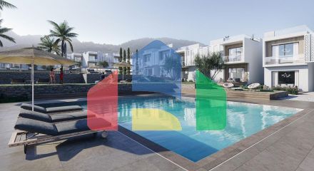 Квартира 1+1 Penthouse 60 м2 с двумя террасами в Каршияке