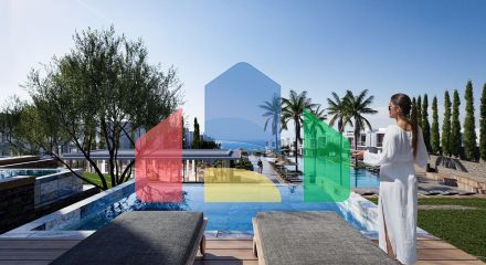 Квартира 1+1 Penthouse 60 м2 с двумя террасами в Каршияке