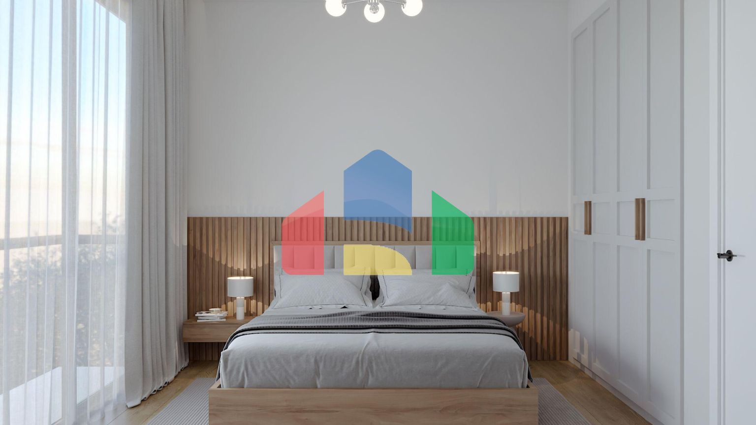 Квартира 1+1 Penthouse 60 м2 с двумя террасами в Каршияке